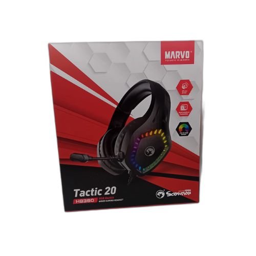 Marvo Scorpion H8360 RGB Gaming Headset with Mic