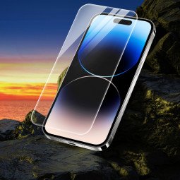 Tempered Glass Screen Protector Scratch Resistant for iPhone 15 Pro Max