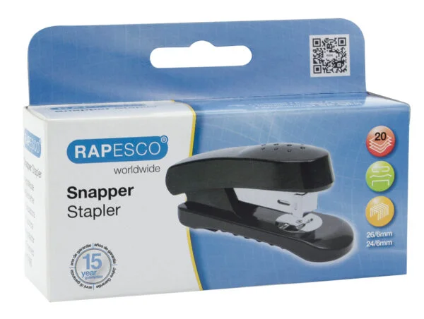 Rapesco Snapper 26/6mm Stapler Boxed
