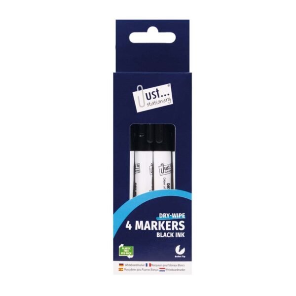 Wipe Markers  Black